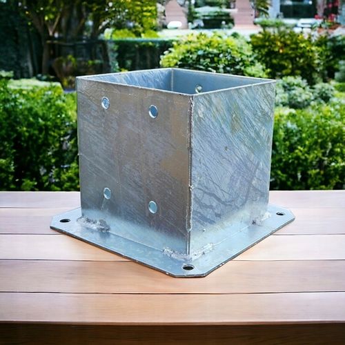 PODSTAWA SŁUPA PRZYKRĘCANA 14x14cm WSPORNIK KOTWA 140x140mm MOCNA GRUBA PL na Arena.pl