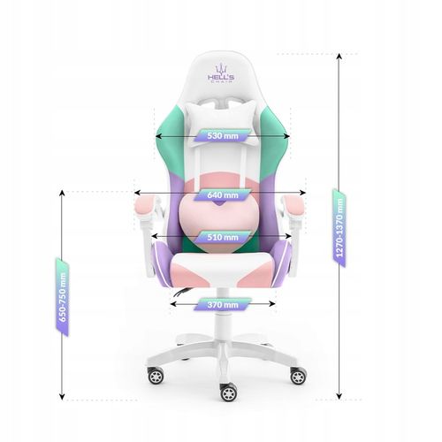 FOTEL GAMINGOWY DLA GRACZA BIUROWY HELL'S na Arena.pl