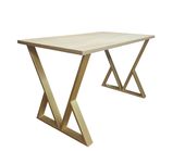 Stół do salonu kuchni 70x120x28 LOFT V złoty Dąb Sonoma