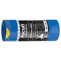 worki na śmieci 60l z taśmą 40szt niebieskie expert paclan