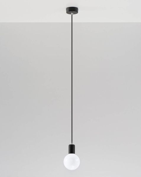 LAMPA wisząca SL.0152 OPRAWKA kabel przewód zwis czarny zdjęcie 2