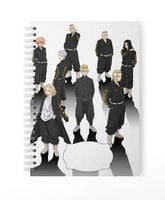 Zeszyt A5 100 stron w kratkę Tokyo Revengers