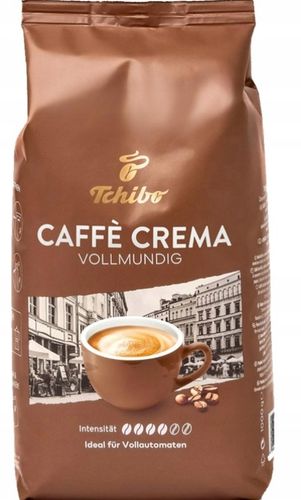 Tchibo Caffe Crema Vollmundig kawa ziarnista 1kg Import z Niemiec na Arena.pl