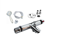 BATERIA TERMOSTATYCZNA WANNOWA PRYSZNIC ŚCIENNA RM