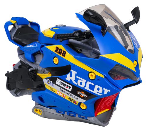Mega Parking Z Funkcją Dymu Motocykl na Arena.pl