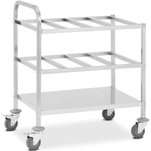 Wózek kelnerski transportowy na 24 pojemniki GN 1/6 do 450 kg na Arena.pl