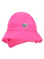 Czapka letnia kapelusz dziewczęcy z ochroną szyi różowy 48-50 YOCLUB