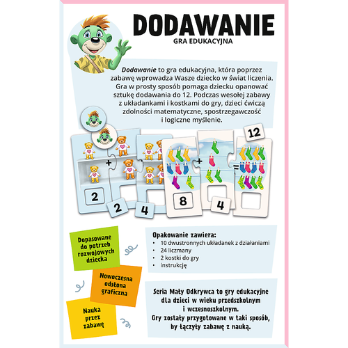 GRA - Dodawanie/Mały Odkrywca Trefl 02805 na Arena.pl