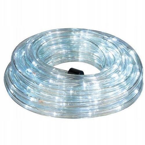 WĄŻ ŚWIETLNY ZEWNĘTRZNY 720 LED LAMPKI IP44 30m OŚWIETLENIE BIAŁY ZIMNY na Arena.pl