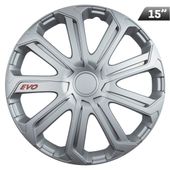 Kołpaki Evo silver 15", 4 szt.