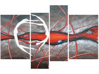 130CM 85 OBRAZ 4 ELEM TANIEC TONI ŚCIENNY