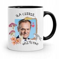 Kubek Czarny Donald Tusk Po Platforma Prezent