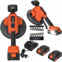 PRZYSSAWKA AKUMULATOROWA WIBRACYJNA 190MM 2x2,5ah 21V do 80KG MOCNA