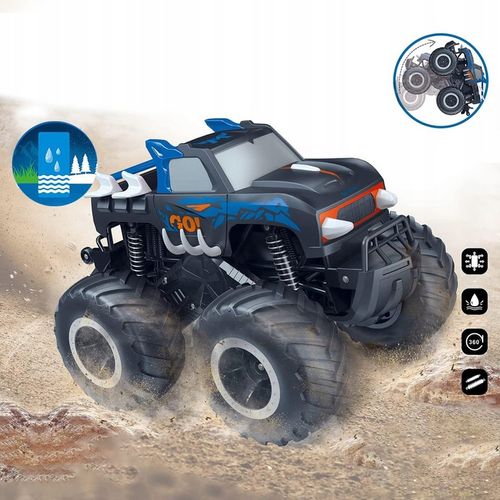 SAMOCHÓD ZDALNIE STEROWANY 1:16 4WD RC MONSTER TRUCK OFF-ROAD Z PILOT na Arena.pl