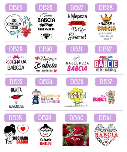 KUBEK Z NADRUKIEM PREZENT DZIEŃ BABCI URODZINY BABCIA IMIENINY na Arena.pl