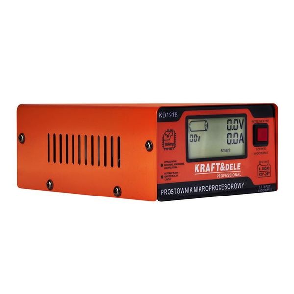 prostownik mikroprocesorowy 10amp 12/24v zdjęcie 3