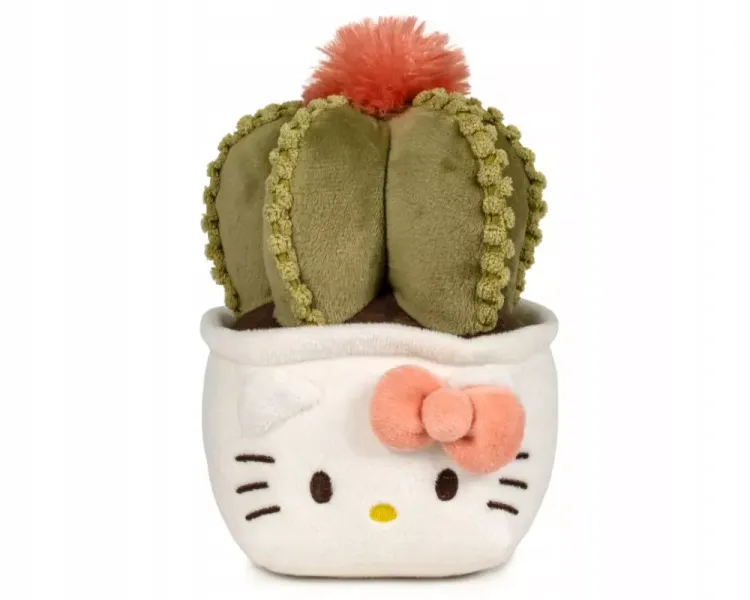 Hello Kitty - plusz Doniczka kaktus 20cm zdjęcie 1