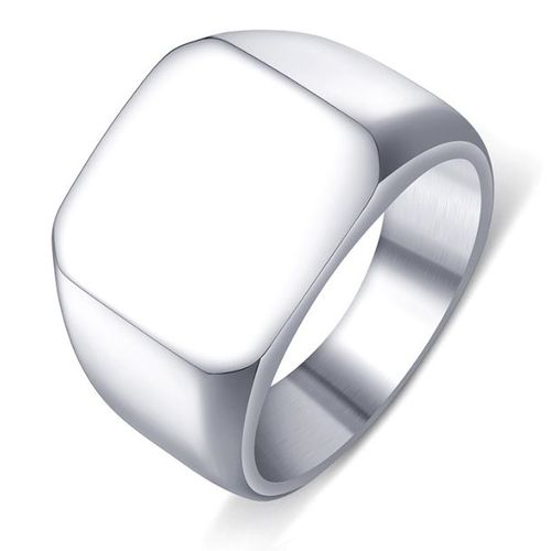 POLEROWANY STALOWY SYGNET STAL 316L JAKOŚĆ R.15 na Arena.pl