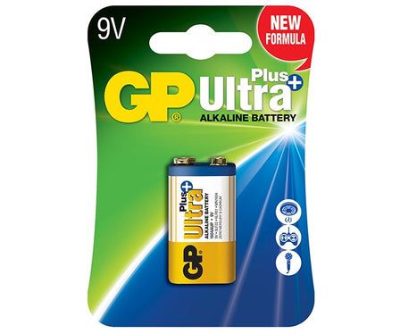 BATERIA ULTRA+ ALKALINE 9V 6LF22 - GP1604AUP-U1 zdjęcie 1