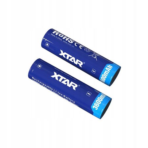 akumulator Xtar 18650 3,6V Li-ion 3600mAh z zabezpieczeniem na Arena.pl