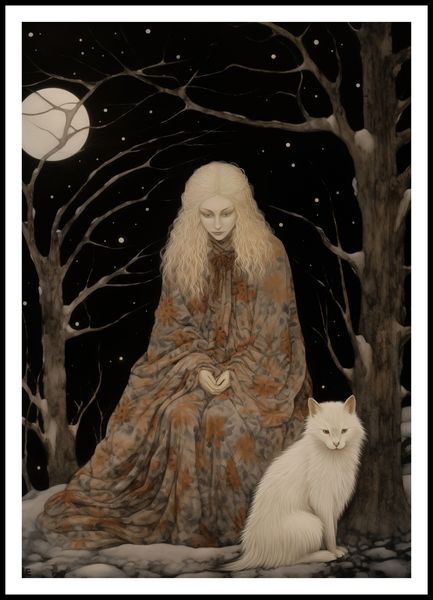 Plakat 70x100cm Stróżka Leśna zdjęcie 3