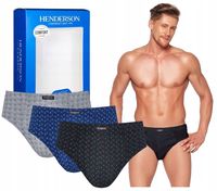 HENDERSON SLIPY MAJTKI MĘSKIE 1446-K588 BAWEŁNA XL