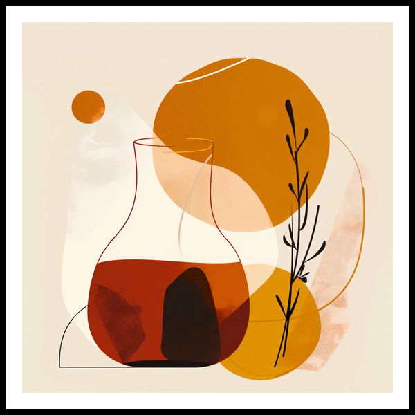 Plakat 100x100cm Esej o Barwach zdjęcie 3