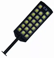 Latarnia lampa solarna 620 cob 900W czujnik ruchu, pilot i mocowanie
