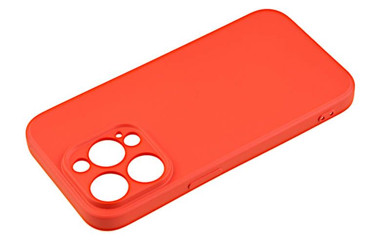 Etui silikonowe Tint do Apple iPhone 14 Pro czerwony zdjęcie 2