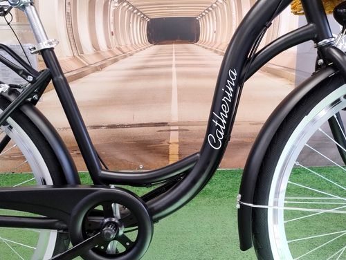 Rower miejski SHIMANO 7 biegów koło 26" rama 17" + kosz, oświetlenie,stopka na Arena.pl