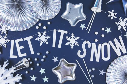 Słomki papierowe białe w srebrne gwiazdki, 19,5 cm na Arena.pl