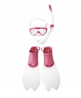 Zestaw do nurkowania Speedo Glide różowy