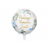 balon foliowy ''Pierwsza Komunia Święta'' 45cm | FB209