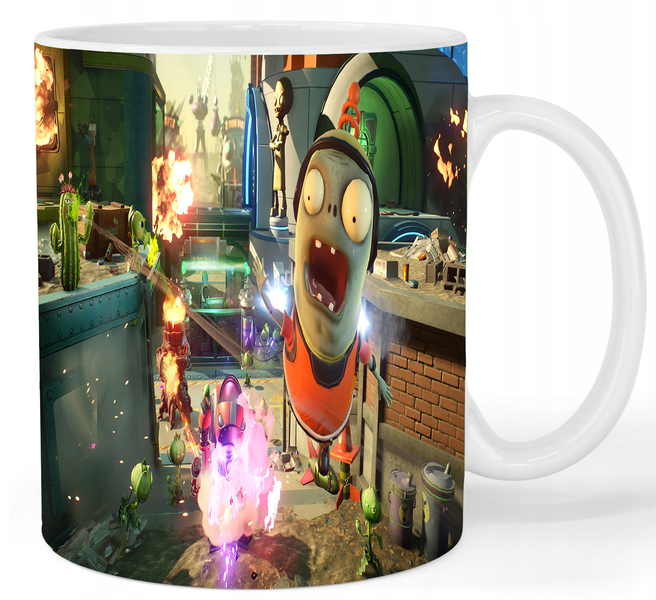 Kubek ceramiczny Plants vs Zombie zdjęcie 1