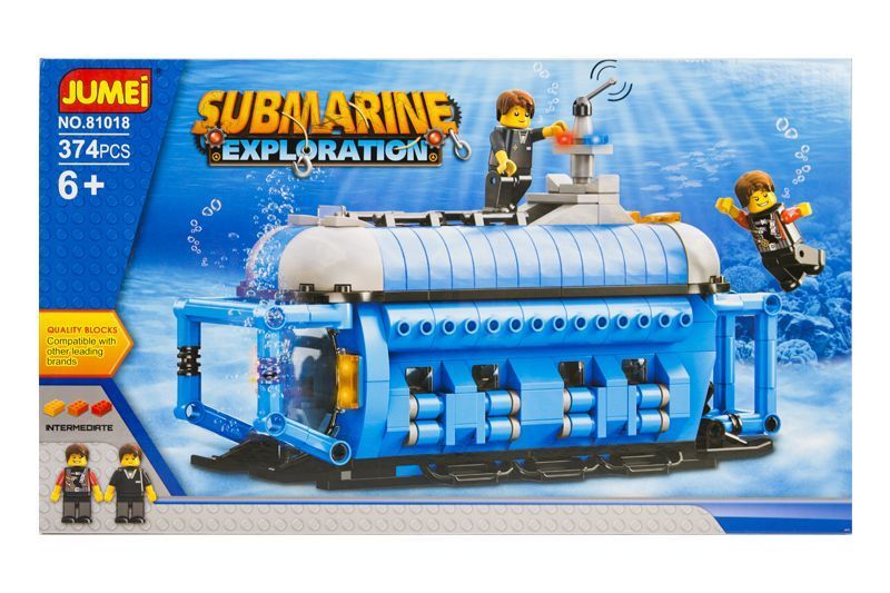 Klocki Jumei Podwodna Wyprawa 374 elementy zdjęcie 1
