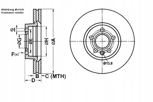 TARCZA HAM PRZOD 313X26 V POWER DISC ATE na Arena.pl