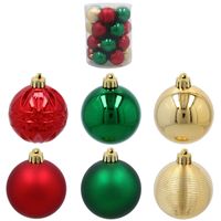 BOMBKI CHOINKOWE KOLOROWE ZAWIESZKI NA CHOINKĘ OZDOBY ŚWIĄTECZNE 26 sztuk