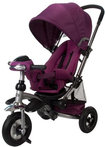 Rowerek trójkołowy - bordowy na Arena.pl