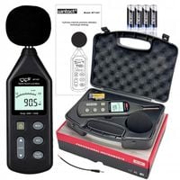 MIERNIK POZIOMU NATĘŻENIA DŹWIĘKU SONOMETR DECYBELOMIERZ CE 30dBA-130dBA