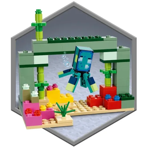 LEGO Minecraft 21180 Walka ze strażnikami na Arena.pl