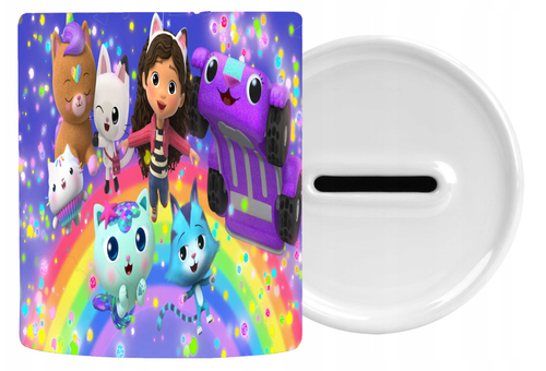 Skarbonka Ceramiczna Koci Domek Gabi na Arena.pl