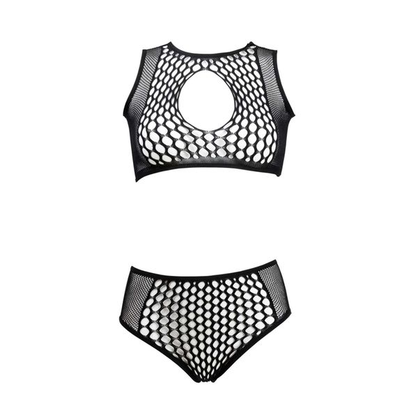 Duo Net Key-Hole Bra Set - One Size zdjęcie 7