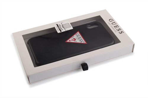 GUESS HARD CASE TRIANGLE - iPhone XR - BLACK na Arena.pl