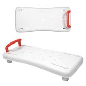 Ławeczka na wannę z uchwytem regulowana szerokość HomeLife