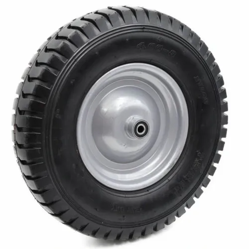 KOŁO DO WÓZKA TACZKI 4.00-8 405mm POMPOWANE + OŚKA na Arena.pl