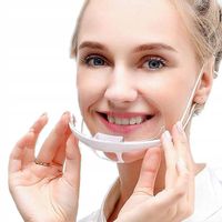 MINI PRZYŁBICA MASKA OCHRONNA OSŁONA NA USTA I NOS