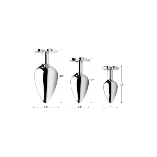 xr brands clover small - metalowy korek intymny z motywem koniczyny na Arena.pl