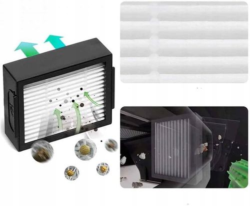 ZESTAW SZCZOTKI FILTRY WORKI do iRobot Roomba E I J i3+ i4+ i5+ i6+ i7+ j7 na Arena.pl