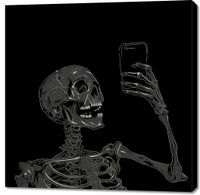 Obraz 100x100cm Selfie Poza Czasem