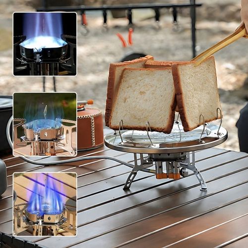 Doskonała MINI kuchenka turystyczna gazowa na kartusze z adapterem 5800W na Arena.pl